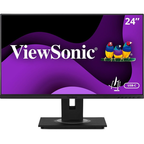 Viewsonic 24" Display, IPS Panel, 1920 x 1080 Resolution - 24.00" (609.60 mm) Class - In-plane Switching (IPS) Technology - LED - 1920 (Fleet Network)