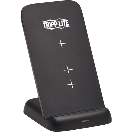 Tripp Lite 10W Wireless Fast-Charging Stand With International AC Adapter, Black - 12 V DC Input - 5 V DC, 9 V DC Output - Input USB - (Fleet Network)