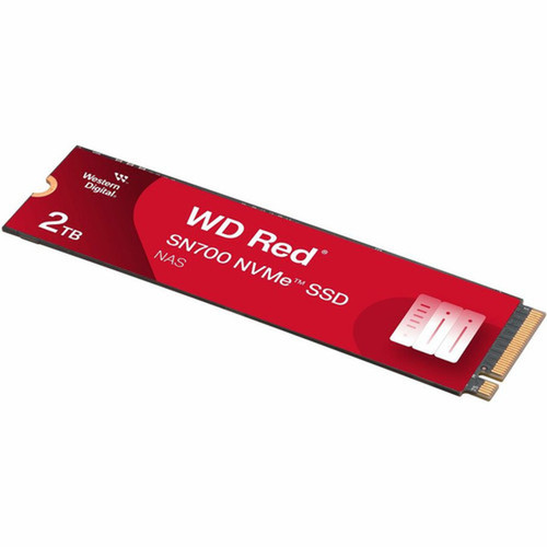 Western Digital Red S700 WDS200T1R0C 2 TB Solid State Drive - M2 2280 Internal - PCI Express NVMe PCI Express NVMe 30 x4 - Storage WDS200T1R0C