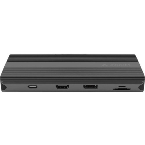 Axiom Docking Station - for NotebookWorkstation - Memory Card Reader - SD microSD - 100 W - USB Type C - 2 Displays Supported - 4K - 12N1USBCHPV5CAXD-AX