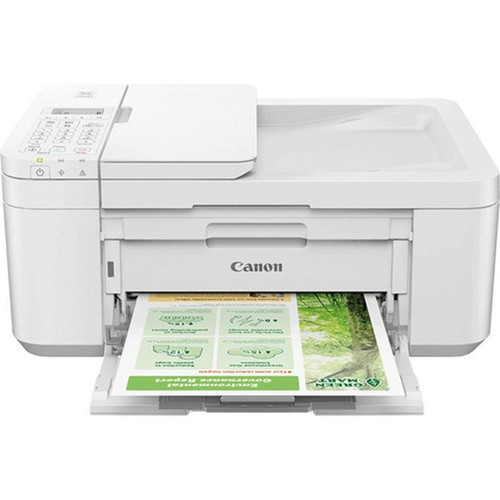 Canon PIXMA TR4720 Wireless Inkjet Multifunction Printer - Color - White - CopierFaxPrinterScanner - 4800 x 1200 dpi Print - Duplex 5074C023