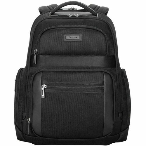 Targus Mobile Elite TBB617GL Carrying Case Backpack for 15 to 16 Notebook - Black - TAA Compliant - Water Resistant Bottom Drop - TBB617GL