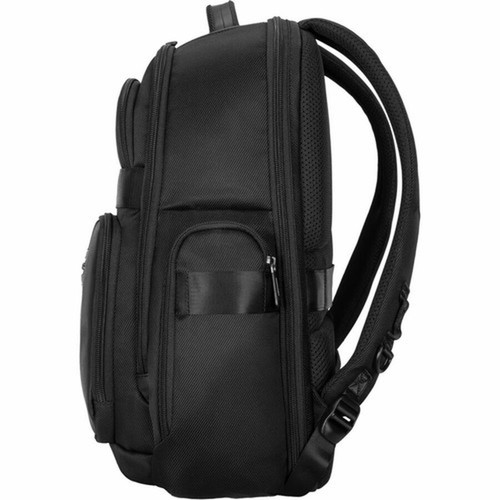 Targus Mobile Elite TBB617GL Carrying Case Backpack for 15 to 16 Notebook - Black - TAA Compliant - Water Resistant Bottom Drop - TBB617GL