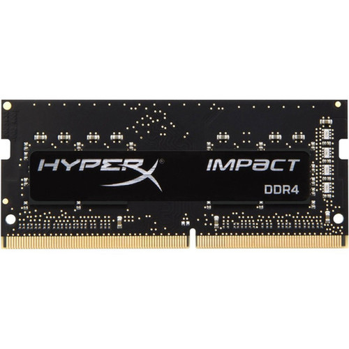 HyperX FURY Impact 8GB DDR4 SDRAM Memory Module - For Notebook - 8 GB 1 x 8GB - DDR4-3200PC4-25600 DDR4 SDRAM - 3200 MHz - CL20 - V KF432S20IB8
