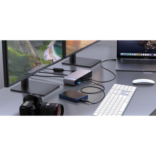 Belkin Thunderbolt 4 Laptop Docking Station - USB C Hub - USB C Docking Station for MacBook  Windows 90W Power Delivery Single 8K INC006TTSGY
