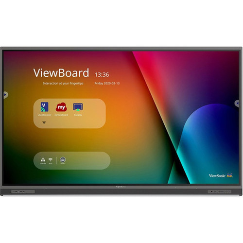 ViewSonic ViewBoard IFP8652-1C Collaboration Display - 86 LCD - Touchscreen - 169 Aspect Ratio - 3840 x 2160 - 2160p - USB IFP8652-1C