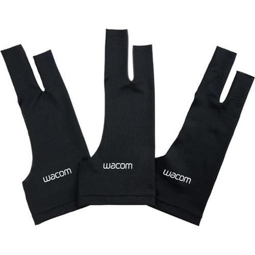 Wacom Glove 3-pack - Hand Protection - For RightLeft Hand - Smudge Resistant - 3 Pack ACK4472502Z