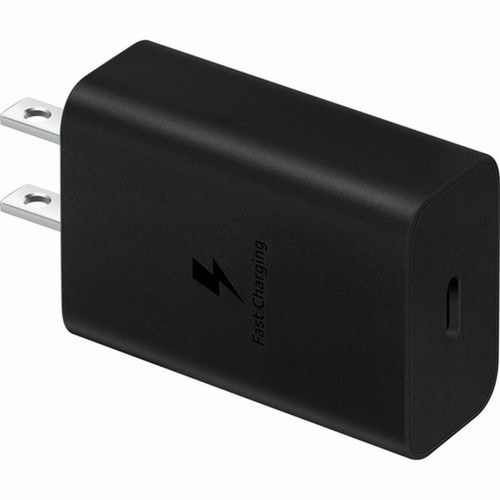 Samsung 15W Power Adapter with Cable C-to-C - 15 W - 120 V AC 230 V AC Input - 5 V DC2 A 9 V DC Output - Black EP-T1510XBEGCA