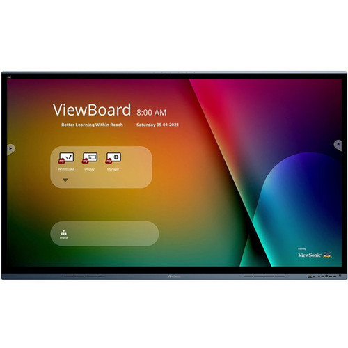 ViewSonic ViewBoard IFP7562 Collaboration Display - 745 LCD - ARM Cortex A73 120 GHz - 3 GB - Projected Capacitive - Touchscreen - IFP7562