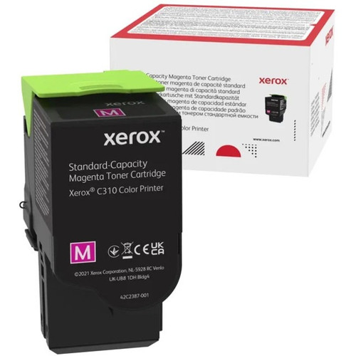 Xerox Original Standard Yield Laser Toner Cartridge - Single Pack - Magenta - 1 / Pack - 2000 Pages (Fleet Network)