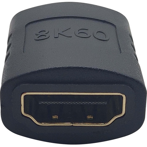Tripp Lite HDMI Coupler (F/F) - 8K 60 Hz, Black - 7680 x 4320 Supported - Gold Connector - Gold Contact - Black - TAA Compliant (Fleet Network)