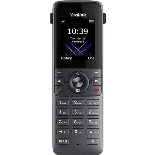 Yealink W73H Handset - Cordless - DECT - 100 Phone BookDirectory Memory - 18 Screen Size - Headset Port - 1 Day Battery Talk Time 1302021