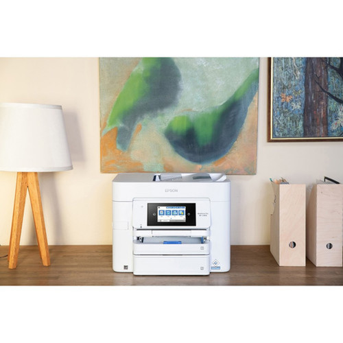 Epson WorkForce Pro WF-C4810 Inkjet Multifunction Printer - Color - CopierFaxPrinterScanner - Automatic Duplex Print - Color - 1200 C11CJ05205