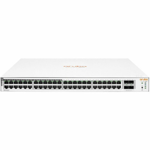 Aruba Instant On 1830 48G 24p Class4 PoE 4SFP 370W Switch - 48 Ports - Manageable - Gigabit Ethernet - 1000Base-T 1000Base-X - 2 - - JL815AABA