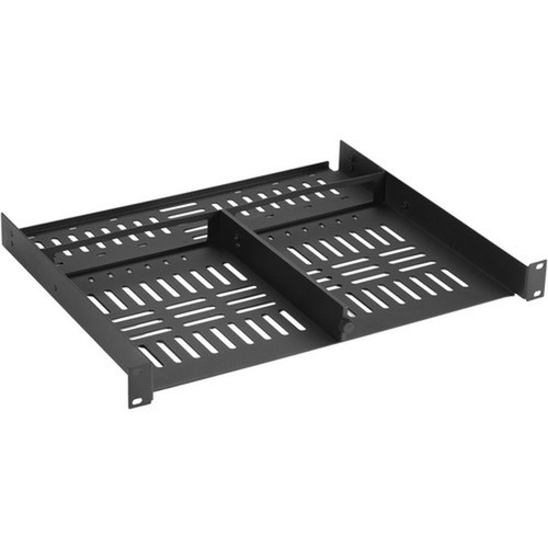 Black Box Rackmount Kit - KVM Manager iPATH R2 Controller - For KVM Switch - 1U Rack Height x 19 48260 mm Rack Width - - Black - ACR-RMK2