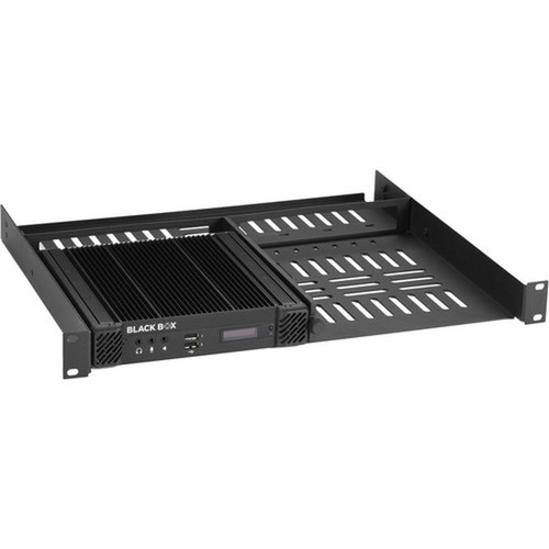 Black Box Rackmount Kit - KVM Manager iPATH R2 Controller - For KVM Switch - 1U Rack Height x 19 48260 mm Rack Width - - Black - ACR-RMK2