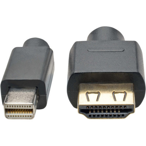 Tripp Lite P586-003-HD-V4A HDMIMini DisplayPort AudioVideo Cable - 3 ft HDMIMini DisplayPort AV Cable for Monitor AudioVideo TV P586-003-HD-V4A