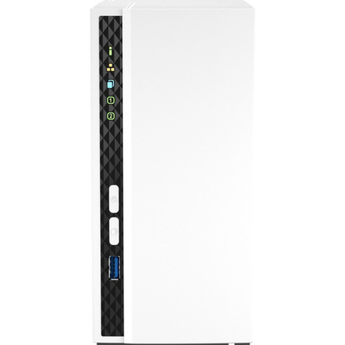 QNAP TS-233 SANNAS Storage System - ARM Cortex A15 2 GHz - 2 x HDD Supported - 0 x HDD Installed - 2 x SSD Supported - 0 x SSD - 2 GB TS-233-US