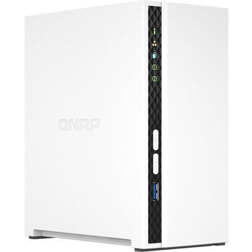 QNAP TS-233 SANNAS Storage System - ARM Cortex A15 2 GHz - 2 x HDD Supported - 0 x HDD Installed - 2 x SSD Supported - 0 x SSD - 2 GB TS-233-US