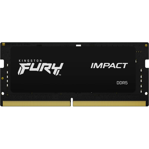 Kingston FURY Impact 32GB DDR5 SDRAM Memory Module - For Notebook - 32 GB (1 x 32GB) - DDR5-4800/PC5-38400 DDR5 SDRAM - 4800 MHz - - V (Fleet Network)
