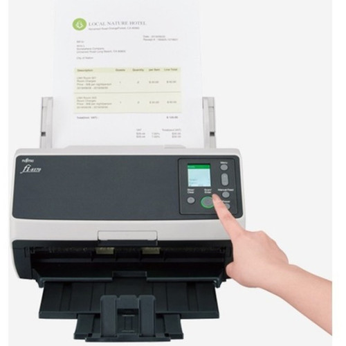 Fujitsu fi-8170 Large Format ADFManual Feed Scanner - 600 dpi Optical - 24-bit Color - 8-bit Grayscale - 70 ppm Mono - 70 ppm - - PA03810-B055