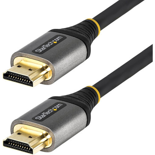 StarTechcom 20in 05m Premium Certified HDMI 20 Cable High-Speed Ultra HD 4K 60Hz HDMI with Ethernet HDR10 UHD HDMI Monitor - - HDMMV50CM