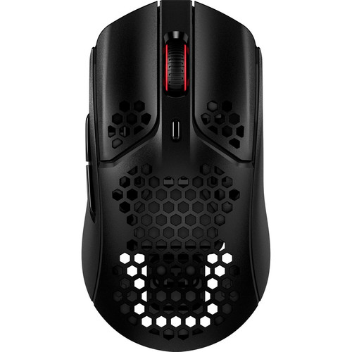 HyperX Pulsefire Haste Gaming Mouse - Optical - Cable/Wireless - 2.40 GHz - Rechargeable - Black - USB 2.0 - 16000 dpi - Scroll Wheel (Fleet Network)