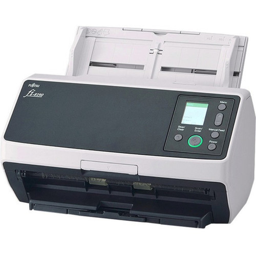 Fujitsu fi-8190 Large Format ADFManual Feed Scanner - 600 dpi Optical - 24-bit Color - 8-bit Grayscale - 90 ppm Mono - 90 ppm - - PA03810-B005
