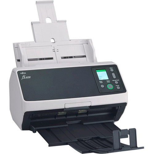 Fujitsu fi-8190 Large Format ADFManual Feed Scanner - 600 dpi Optical - 24-bit Color - 8-bit Grayscale - 90 ppm Mono - 90 ppm - - PA03810-B005