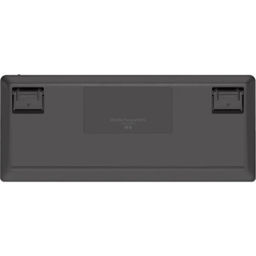 Logitech MX Mechanical Mini Minimalist Wireless Illuminated Keyboard Clicky Graphite - Wireless Connectivity - BluetoothRF - ft - 920-010552