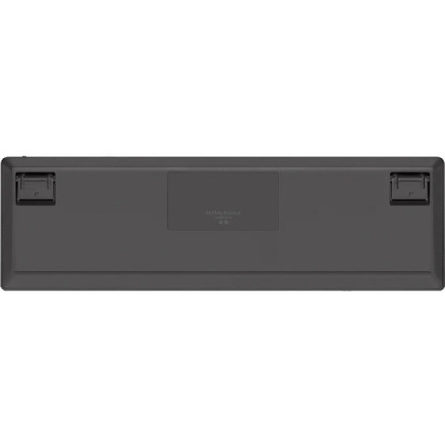 Logitech MX Mechanical Wireless Illuminated Performance Keyboard Clicky Graphite - Wireless Connectivity - BluetoothRF - 3281 ft 920-010549
