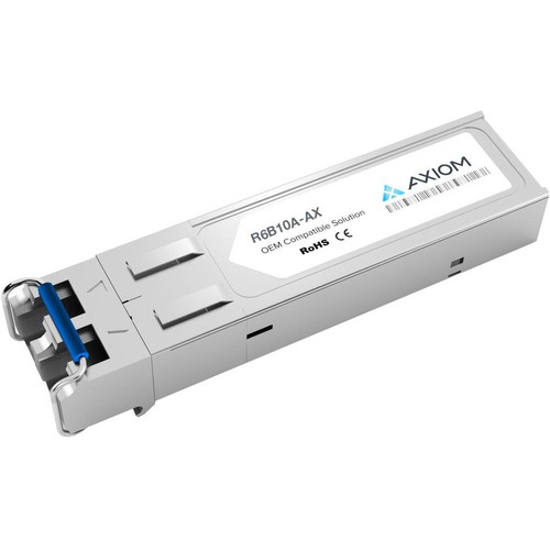 Axiom 16GBase-SW SFP+ Transceiver for HP - R6B10A - For Data Networking, Optical Network - 1 x LC 16GBase-SW Network - Optical Fiber - (Fleet Network)