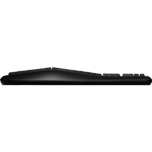 Adesso Desktop Ergonomic Keyboard - Cable Connectivity - USB Interface - 105 Key - 20 Multimedia Internet Volume Down Volume Up - AKB-150UB