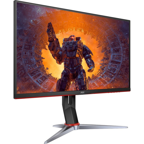 AOC 27G2SP 27" Full HD Gaming LCD Monitor - Black, Red - 27" (685.80 mm) Class - In-plane Switching (IPS) Technology - LED Backlight - (Fleet Network)