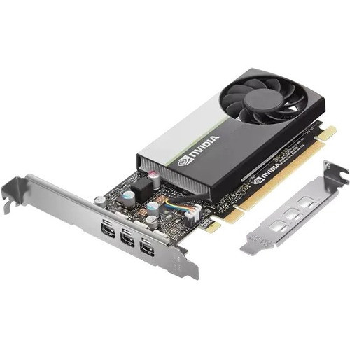 Lenovo NVIDIA T400 Graphic Card - 4 GB GDDR6 - PCI Express 3.0 x16 - Mini DisplayPort (Fleet Network)