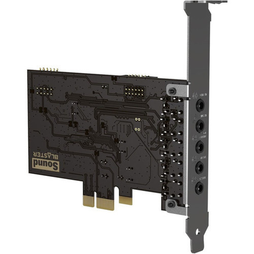 Sound Blaster Audigy Fx V2 Sound Card with Full Height IO Bracket - 51 Sound Channels - Internal - PCI Express x1 - 3 Byte 96 kHz 70SB187000000