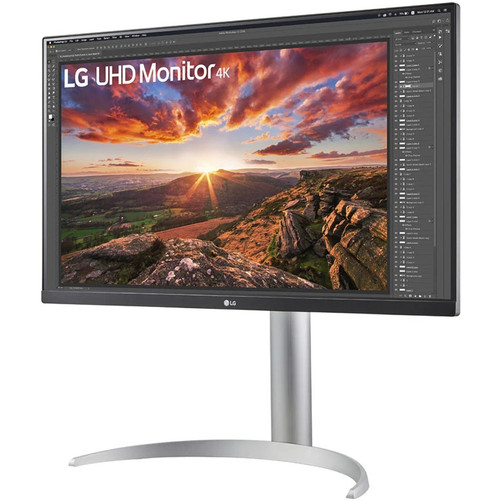 LG UltraFine 27UP850N-W 27" 4K UHD LCD Monitor - 16:9 - 27" (685.80 mm) Class - In-plane Switching (IPS) Technology - Edge LED - 3840 (Fleet Network)