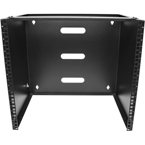 StarTechcom 10U Wall Mount Rack 14in Deep 19 inch Wall Mount Network Rack Wall Mounting Patch Panel Bracket for SwitchIT - 10U - RACK-10U-14-BRACKET