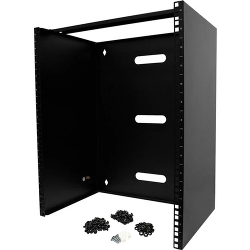 StarTechcom 14U Wall Mount Rack 14in Deep 19 inch Wall Mount Network Rack Wall Mounting Patch Panel Bracket for SwitchIT - 14U - RACK-14U-14-BRACKET