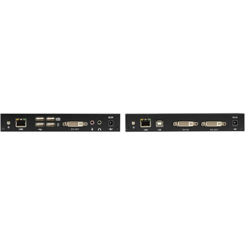 Black Box KVXLC-100-R2 KVM Extender - 1 Computers - 1 Local Users - 1 Remote Users - 330 ft 100584 mm Range - 1920 x 1200 - 2 KVXLC-100-R2