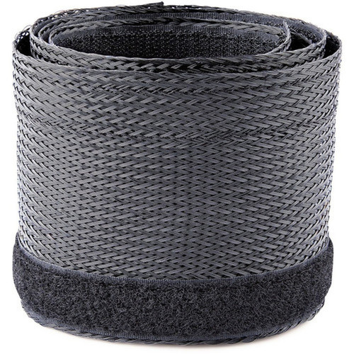 StarTechcom 10ft 3m Cable Management Sleeve Braided Mesh Wire WrapsFloor Cable Covers Computer Cable ManagerCord Concealer - - WKSTNCMFLX