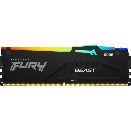 Kingston FURY Beast 32GB DDR5 SDRAM Memory Module - For Desktop PC, Motherboard - 32 GB (1 x 32GB) - DDR5-4800/PC5-38400 DDR5 SDRAM - (Fleet Network)
