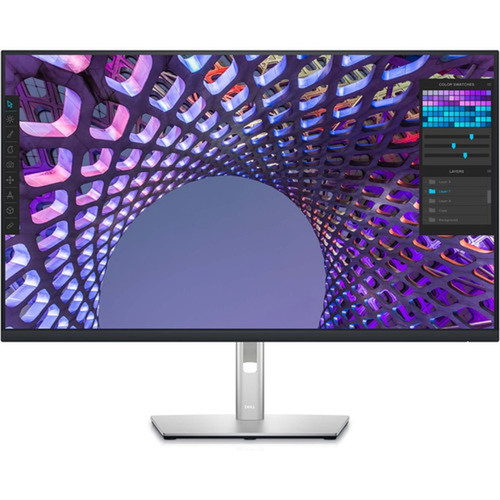 Dell P3223QE 315 4K UHD LCD Monitor - 169 - Black Silver - 32 81280 mm Class - In-plane Switching IPS Technology - LED - x - DELL-P3223QE
