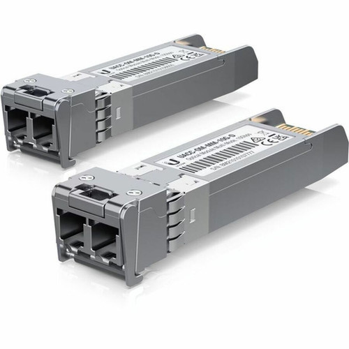 Ubiquiti SFP Module - For Data Networking Optical Network - 2 x LC Duplex Network - Optical Fiber - Multi-mode - 10 Gigabit Ethernet UACC-OM-MM-10G-D-20