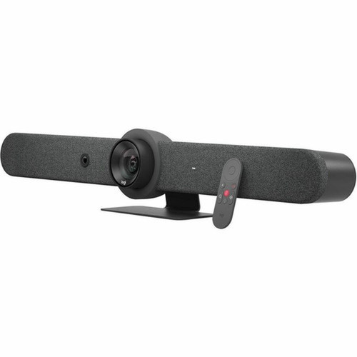 Logitech Rally Bar Video Video Conference Equipment - 3840 x 2160 Video Content - 4K UHD - 1 x Network RJ-45 - 2 x HDMI Out - USB 960-001564