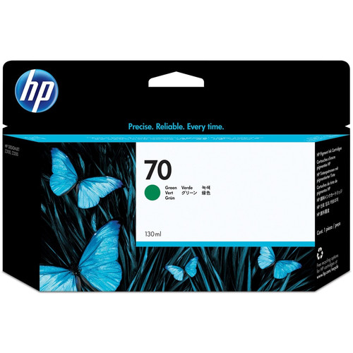 HP 70 (C9457A) Original Ink Cartridge - Single Pack - Inkjet - Green - 1 Each (Fleet Network)