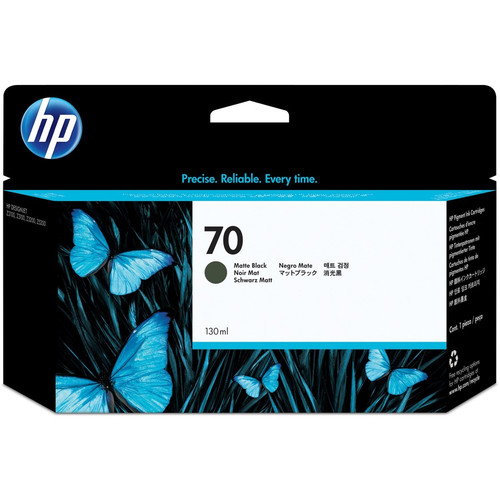 HP 70 (C9448A) Original Ink Cartridge - Single Pack - Inkjet - Matte Black - 1 Each (Fleet Network)