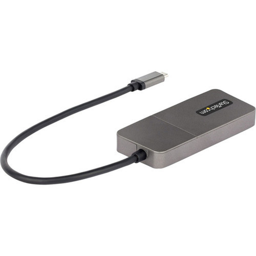 StarTechcom 3-Port USB-C Multi-Monitor Adapter Type-C to 3x DisplayPort MST Hub Triple 4K60Hz DP Display Extender  Splitter - to MST14CD123DP