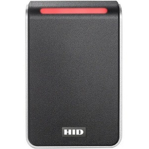 HID Signo 40K Card ReaderKeypad Access Device - Black Silver Indoor Outdoor - Proximity Key Code - 394 100 mm Operating Range 40KNKS-T1-000000