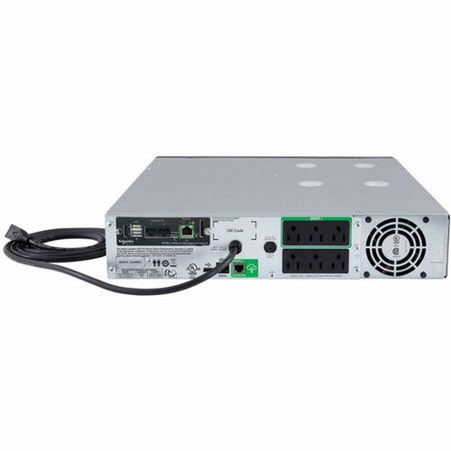 APC by Schneider Electric Smart-UPS 1500VA Rack-Mountable UPS - APC Smart-UPS Line Interactive 1500VA Rackmount 2U 120V 6x NEMA SMT1500RM2UCNC